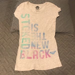 Grey, girl cut tee